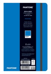 Pantone™ 2020 5.25 x 8.25 Inch Fashion Planner 18 Months Compact Weekly from Plato™ Noble Blue