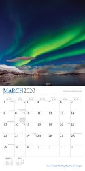 Aurora Borealis: The Magnificent Northern Lights 2020 12 x 12 Inch Monthly Square Wall Calendar with Foil Stamped Cover by Plato, USA Alaska Northern Lights
