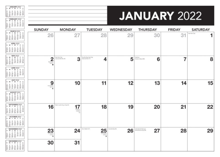 Officeworks 2022 18 Months Desk Pad Calendar by Plato Plato Calendars