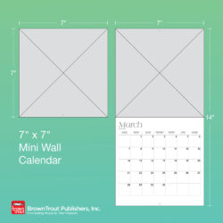 2022 Mini Wall Calendars