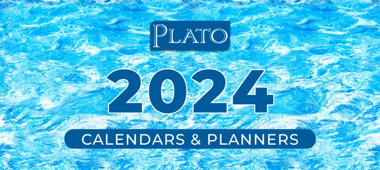 We bring what matters the most – new Plato 2024 catalog!  Plato Calendars