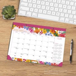 2024 14 x 10 Inch 18 Months Monthly Desk Pad Calendar | July 2023 - December 2024